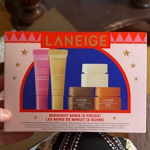 LANEIGE Midnight Minis Set - Pink, Yellow, Brown